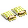 Vegan Wax Wraps Vegan Sandwich Wrap Set van 2