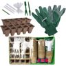 Synx Store Synx Tools Zaaikas Kweekbak 68delig - Zaaitray - Kweektray - Vensterbank - Moestuinbak - Moestuinen