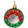 Kerstkrans hanger glas - Mrs Twinkle