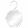 MIRRORVANA Fogless douchespiegel voor het scheren met haak om op te hangen, anti-condens, onbreekbaar oppervlak en 360° draaibaar 17 cm