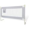 CCLIFE Bedhek, valbeveiliging, bedhek, 146 cm, anti-val voor baby's, kinderen, babybedhek, veiligheidsbescherming