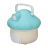 Airshi Paddenstoelen Spaarpot, Plastic Paddenstoelen Spaarpot, Grote Binnenruimte voor Kindertehuis (Blauw)