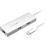 Macally UCDOCK Aluminium 6-in-1 USB-C Multiport Hub