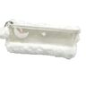 LXYUTY Pencil case Pencil Bag Translucent Zipper Student Pencil Bag Pencil Case Cute-white