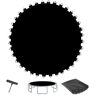 ZDHFFFUK Vervangingsspringmat voor recreatieve trampolines Trampolinespringmat met rond frame