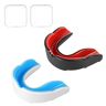 flintronic Sport mondbescherming beugels kindermodellen (zwart rood + wit blauw)