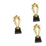 YARNOW 3Pcs Kleine Trofee Cheer Trofee Voor Meisjes Bulk Mini Trofee Ster Trofee Award Halloween Party Trofee Award Trofee Awards En Trofeeën Voetbal Awards Voor Kinderen Herbruikbaar