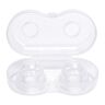 Zerodis Nipple Corrector, 2 Pcs Silicone Nipple Suckers Pullers Silica Gel Nipple Therapy Products For Flat Inverted Nipples With Clear Case