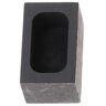 Diarypiece Smeltende Mold Crucible Ingot Smelten Casting Refining Schroot Bar Mold voor Goud Zilver Aluminium Sieraden