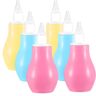 Abaodam 6Pcs Snot Schoner Schoonmaken Tool Pasgeboren Sucker Neusslijm Schoner Nasale Neusreiniger Schoner Benodigdheden