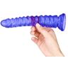 JLTC Dragon Scale Crystal Transparante Imitatie Penis Voor Mannen En Vrouwen Masturbatie Apparaat, Volwassen Seksualiteit, Anale Plug, 22.5cm