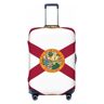CHRYSM Bagagehoes Vlag Van Hessen Cover Protector Anti-Kras Koffer Cover Cover Past 45-32 Inch Koffer S, Vlag van Florida, X-Large, Art Deco