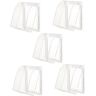 Uonlytech 5Pcs Deurbel Regenhoes Deurbel Cover Vervanging Deurbel Cover Outdoor Deurbel Cover Deurbel Weer Cover Vervanging Deurbel Cover Plastic Deur Cover