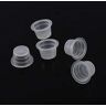 Fybida 100 STKS Pigment Inkt Cap Plastic Verf Container Pigment Potten voor Tattoo Artiesten Amateurs(M)