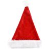 BAFFII Kerstmutsen, Rood-witte kerstmuts Rode kerstmuts Kerstmuts Zachte kerstmuts Fuzzy Plush Pompom Kerstmuts Volwassenen Kinderen,Feest benodigdheden (Size : Kid, Kleur : B)