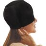 ZALTAS Hoofdpijn Hoed   360 graden Magic Gel Migraine Ice Head Wrap   Hoofdpijn en migraine Hot, warm en koud traktatie voor ogen, spanning, sinus en stressverlichting (dubbel zwart)