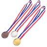 COOLHIYA 3 Stuks Lege Medaille Beloning Medaille Concurrentie Medaille Award Sportevenementen Medaille Winnaar Medailles Prachtige Medailles Sport Medailles School Sport Medaille Medailles