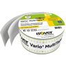 Isover 560083 Vario MultiTape + eenzijdig, multifunctioneel plakband voor binnen en buiten, wit, 25 m x 60 mm