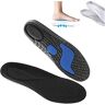 behound BounceBoost Insoles Shock Absorption Insoles Arch Support Inserts Running Shoes Replacement Insoles for Men Women (37-38,Black)