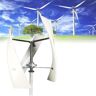 XEEAOFE 5000/6000W Windenergiegenerator, 3 Spiraalvormige Bladen Verticale As Windenergie Windmaglevgenerator Energie Voor Thuis Tuin Boot-Maritieme IndustriëLe Monitoring,5000W 48V