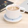 AUNMAS Bekerwarmer, bekerwarmer, theekop, warme koffie, melk, dranken, desktopverwarming, mat, pad, verwarming voor thee, koffie, melk, USB, thuiskantoor