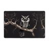 YYHHAOFA Late Night Owl Prints Flanel Anti-Slip Vloermat 72"x48"/72"x48"/72"x48"/72"x48"/72"x48"/72"x4