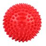 Weikeya massagerol relaxtool kunststof professioneel voor kantoor voor sportschool (rood, groot 9cm)