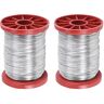 TsoLay 2Pcs 0.5Mm 500G Rvs Draad Voor Bijenteelt Bijenkorf Frames Tool 1 Roll