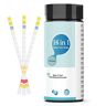 boiler Zwembadwaterteststrips, 16-in-1 drinkwater, aquarium, loodtestset voor thuiswater, aquarium-teststrips, 100 strips, eenvoudig testen van lood