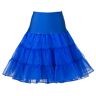 Boolavard ® jaren '50 petticoat vintage retro hoepelrok petticoat onderrok voor bruiloft Bridal petticoat rockabilly jurk in meerdere kleuren, blauw