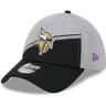 New Era 39Thirty Cap Sideline 2023 Minnesota Vikings, grijs, M/L