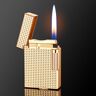 RTHXEFME Gouden aansteker, vintage aanstekers, oude aansteker, flip-aansteker, aanstekers for mannen, for vuur/sigaretten, kaarsen (Color : Style4, Size : 2-pack)