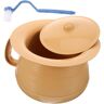 minkissy 1 Set Spittoon Huishoudelijke Urine Potten Kinderen Urine Pot Urine Kids Urinoir Urine Pot voor Camping Urine Pot met Deksel Mannen en Vrouwen Toiletborstel