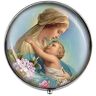 Hosheng Onze gezegende dame maagd maria en baby Jezus katholiek kunst foto pil doos charme pillendoosje glazen snoep doos