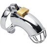 INOKI Kooi Man Chastity Apparaat Man met Cockring Lancelot 50 mm Metaal