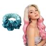 RVUEM Heatless Hair Curlers, Sleep Scrunchie for Long Hair Heatless Lazy Hair Roller to Sleep in Overnight Heatless Curling Rob Headband Soft No Heat Ponytail Hairband(Green)