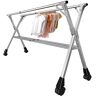 NBHDEK Clothes Drying Rack Clothes Airer Drying Rack Stainless Steel Clothes Drying Racks Laundry Drying Rack Length Adjustable Garment Rack Portable Drying Rack Clothing Clothe