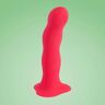 DEMONIA Dèmonia Rode Silicone Shakestubs Bouncer Dildo Trilling en Sensatie Waterdicht G-Spot en Prostaat Stimulatie Dildo 18 cm