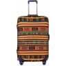 BREAUX Afrikaanse wevende print bagage bescherming, één maat, M, geschikt voor bagage van 66-61 cm, Afrikaans weven, M, Afrikaans weven, M