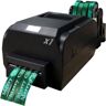 HSOYGE 4 rij satijnen lint drukmachine 200DPI digitale lintprinter, labelprinter foliedruk drukmachine voor cadeauverpakking, 12-20 mm breed, ondersteunt 50+ talen
