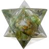 Blessfull Healing Reiki Healing Crystal Merkabas Green Jade 8 Point Star Merkaba 20 tot 25 mm ca.