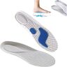 behound BounceBoost Insoles Shock Absorption Insoles Arch Support Inserts Running Shoes Replacement Insoles for Men Women (45-46,White)