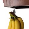 Banana Bungee Zwarte bananenhouder; Houdt meerdere trossen of enkele bananen