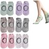 REPWEY 6 Pairs Pulse Grid Tourmaline Ionic Socks,Pulse Grid Tourmaline Pulse Grid Tourmaline Ionic Socks