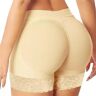 RSIDJCNZH Heuplift panty voor dames, hoge taille, heupcontroller, heuplift, heuplift, heuplift met rubberen vulling, Beige, Large Plus Tall