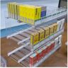 EHEIN Cigarette Showcases Display Rack, Cigarette Display Holder, Wall Mounted Cigarette Display Rack Shelf, Auto Cigarette Pusher Cigarette Display Holder (Color : Clear, Size : 62x27x35cm)