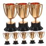 Toddmomy 20 Stuks Mini Trofee Klas Trofee Kopjes Winnende Trofeeën Sport Awards Trofee Mini Gold Award Bulk Trofeeën Trofee Basis Trofeeën Voor Kinderen Speelgoed Goud En Herbruikbaar