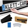 MAG 1 x Klett-Fix® kentekenplaathouder voor auto en motorfiets, frameloos, kentekenplaathouder, onzichtbare kentekenplaathouder, kentekenplaathouder