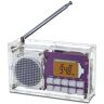 Evenden DIY Digitale Radio Kit Kortegolf Radio's FM 87-108 MHZ met Klok voor Student STEM Onderwijs