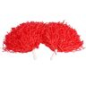 VGEBY Cheerleading Poms Cheerleading Poms Cheerleader PON-PON sportaccessoires om te dansen (rood)